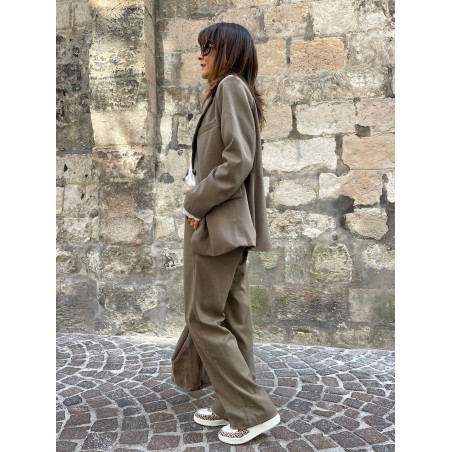 Veste blazer taupe