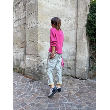Pantalon argenté