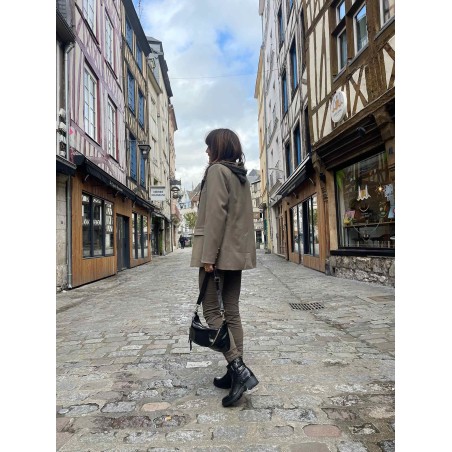 Veste blazer taupe