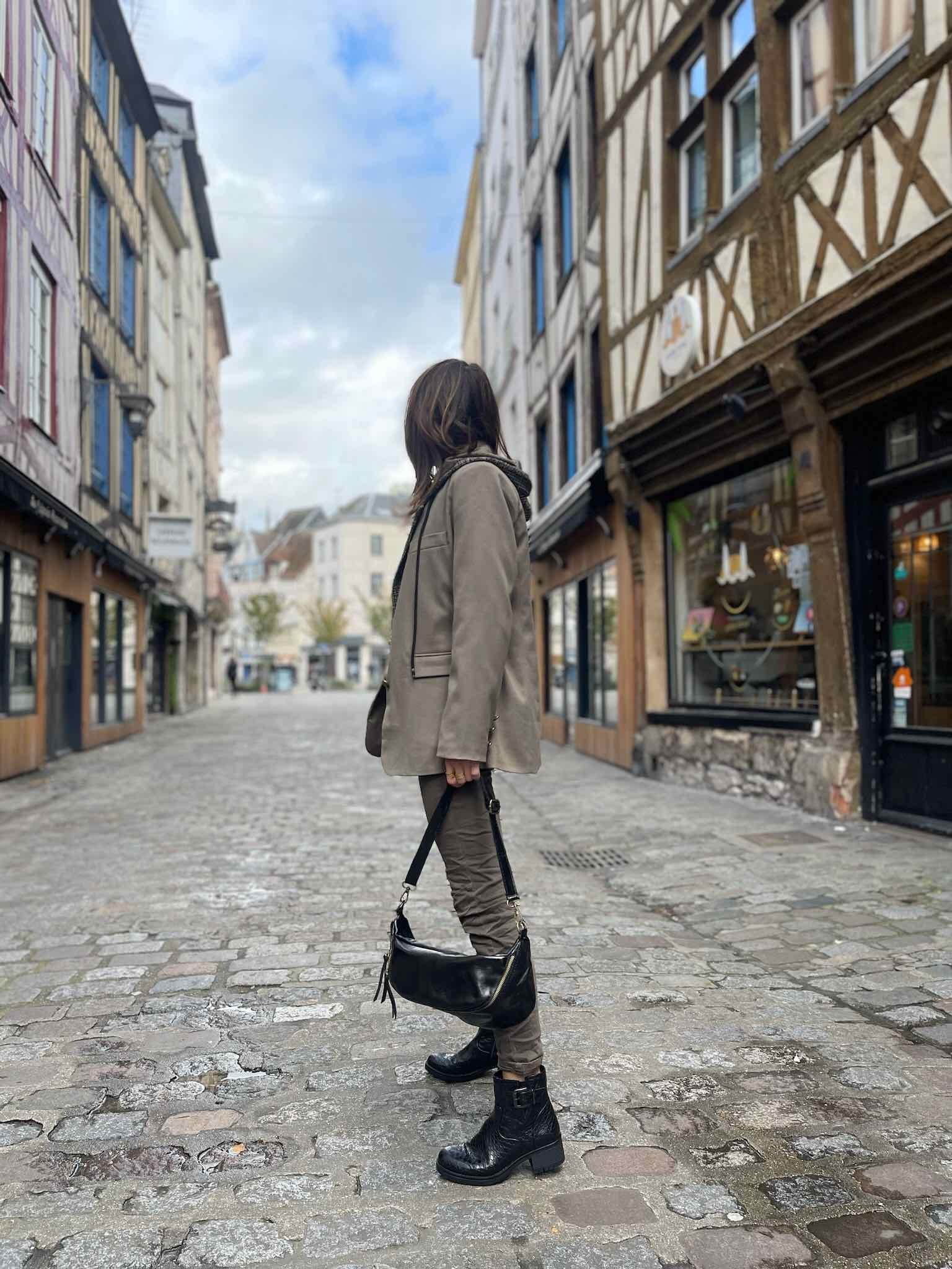 Veste blazer taupe