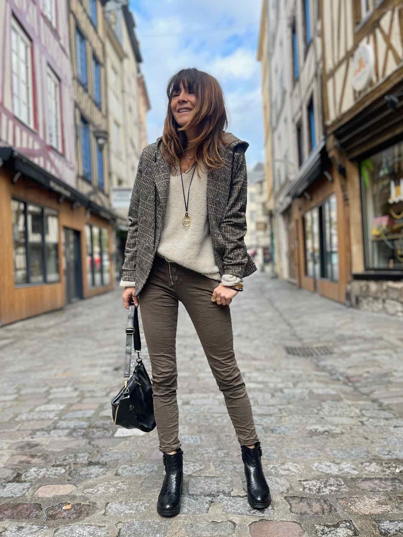 Veste carreaux