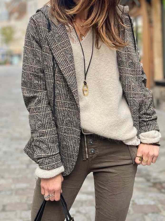 Veste carreaux