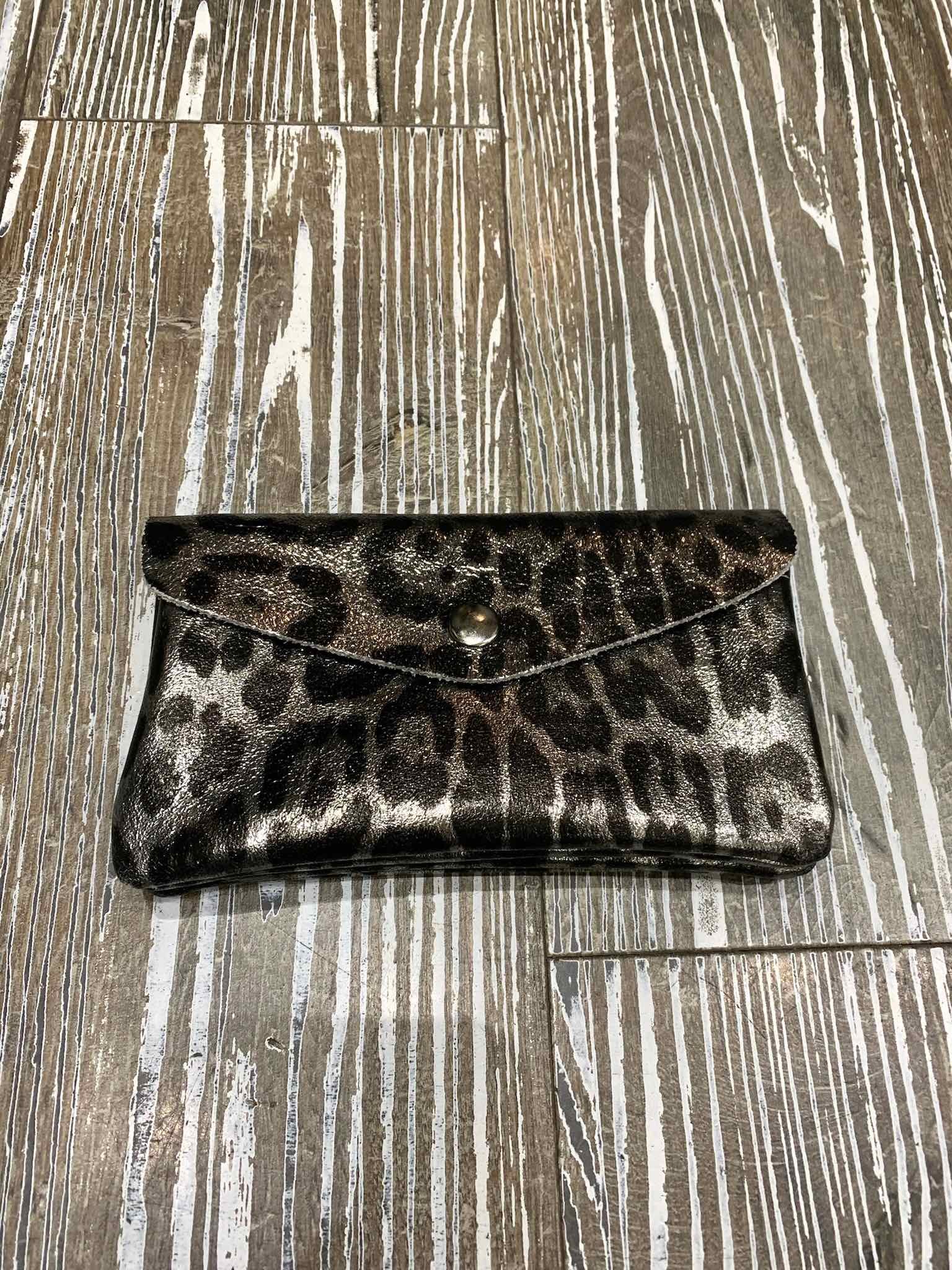 Pochette Léo argent