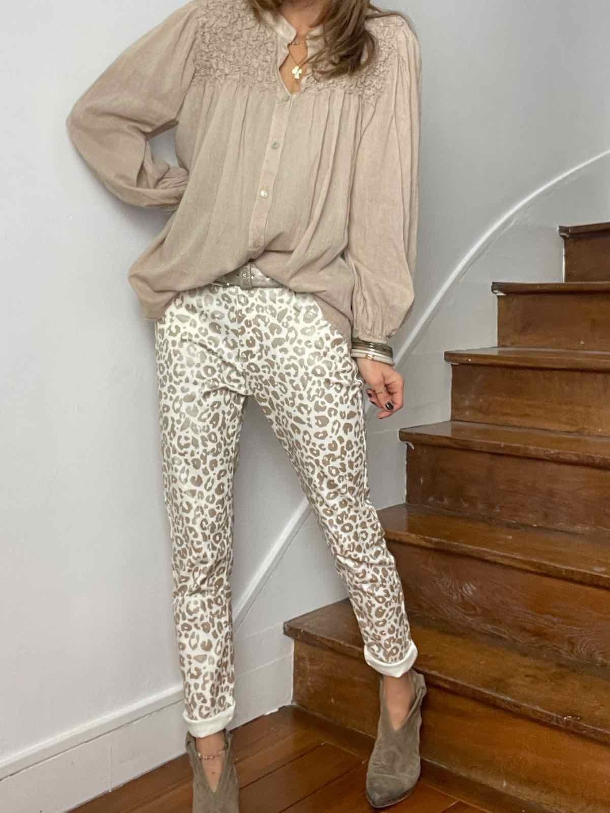 Jeans léo gold