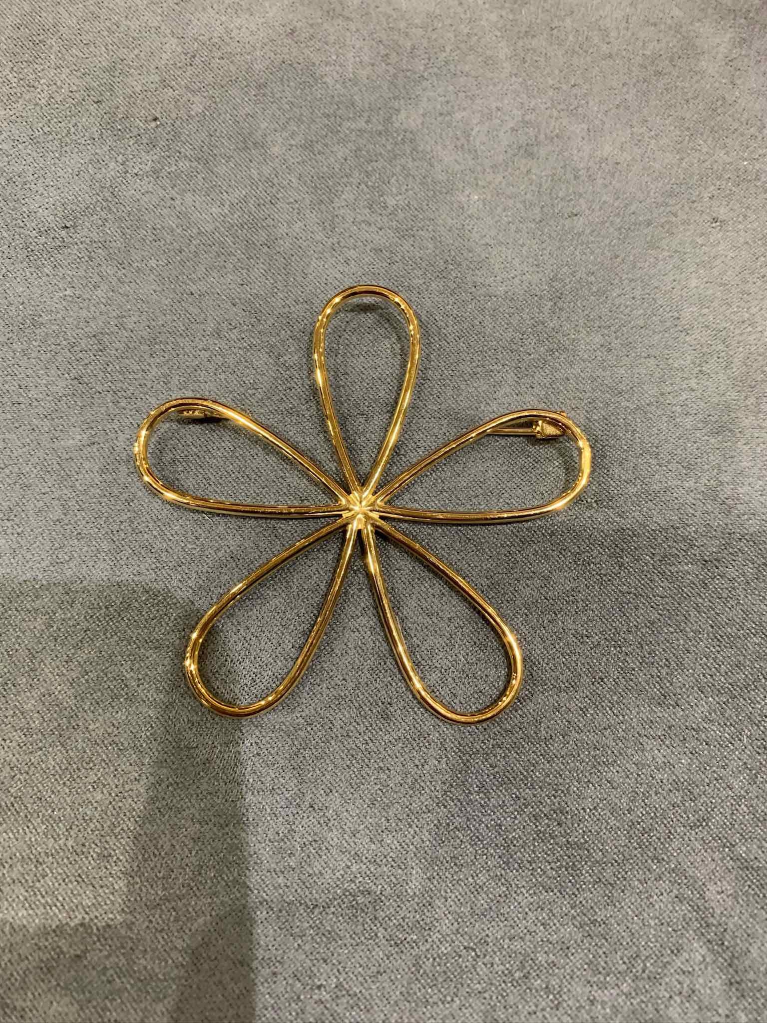 Broche fleur