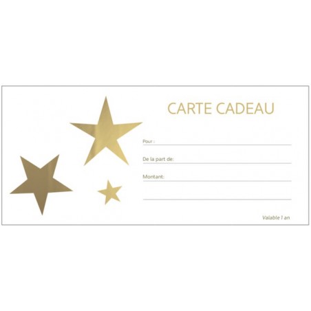 Carte cadeau 10