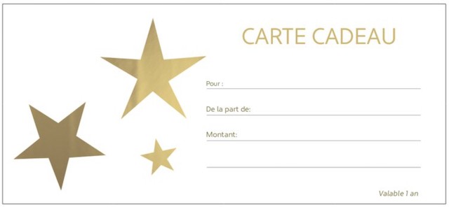 Carte cadeau 10