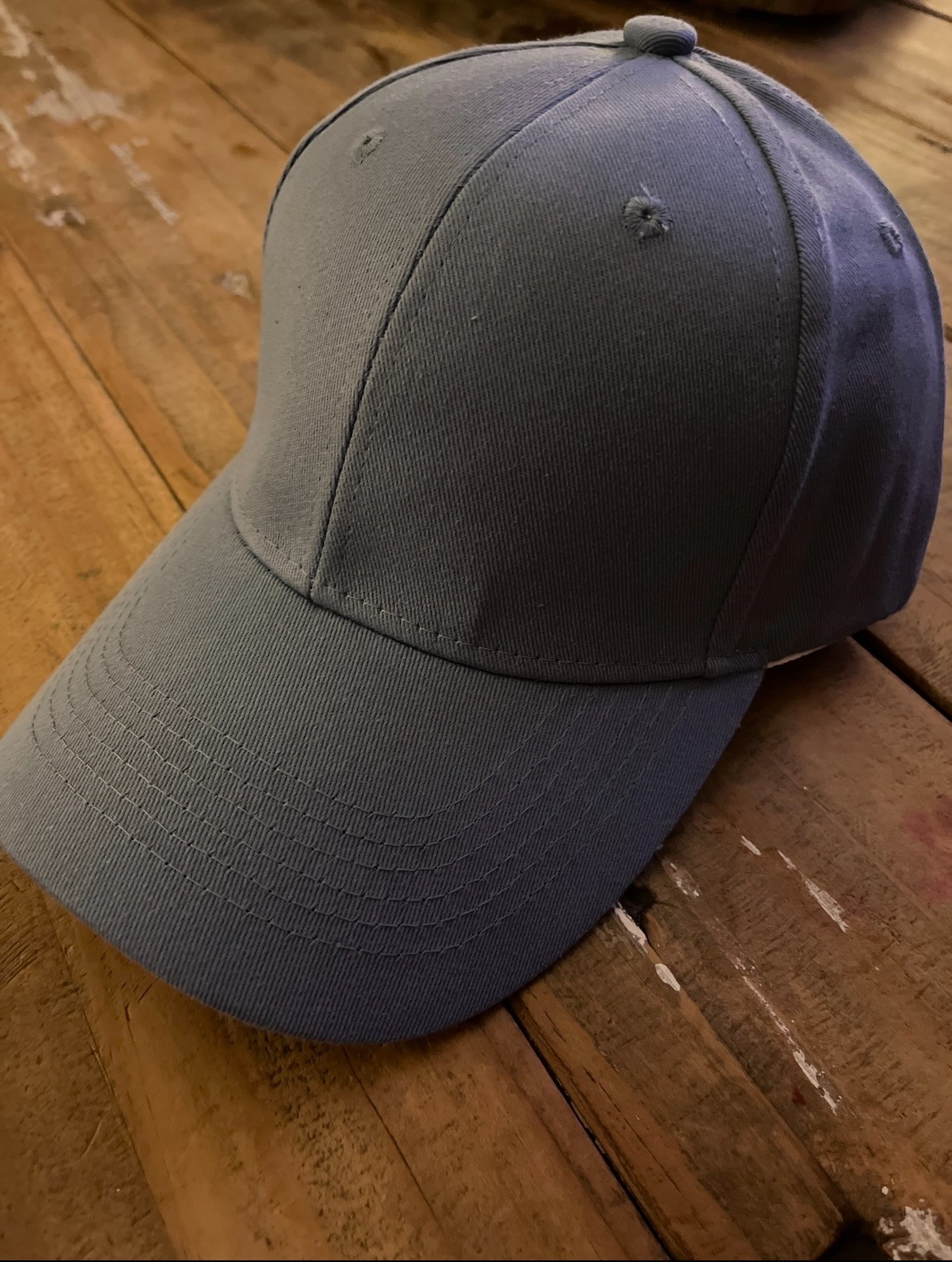 Casquette bleu jean