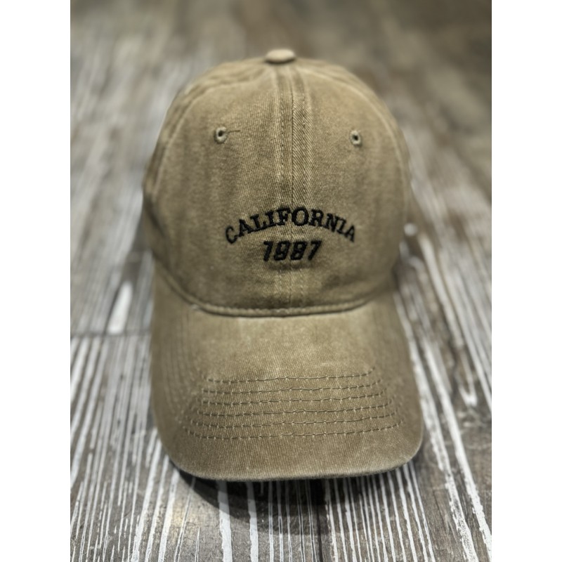 Casquette California camel