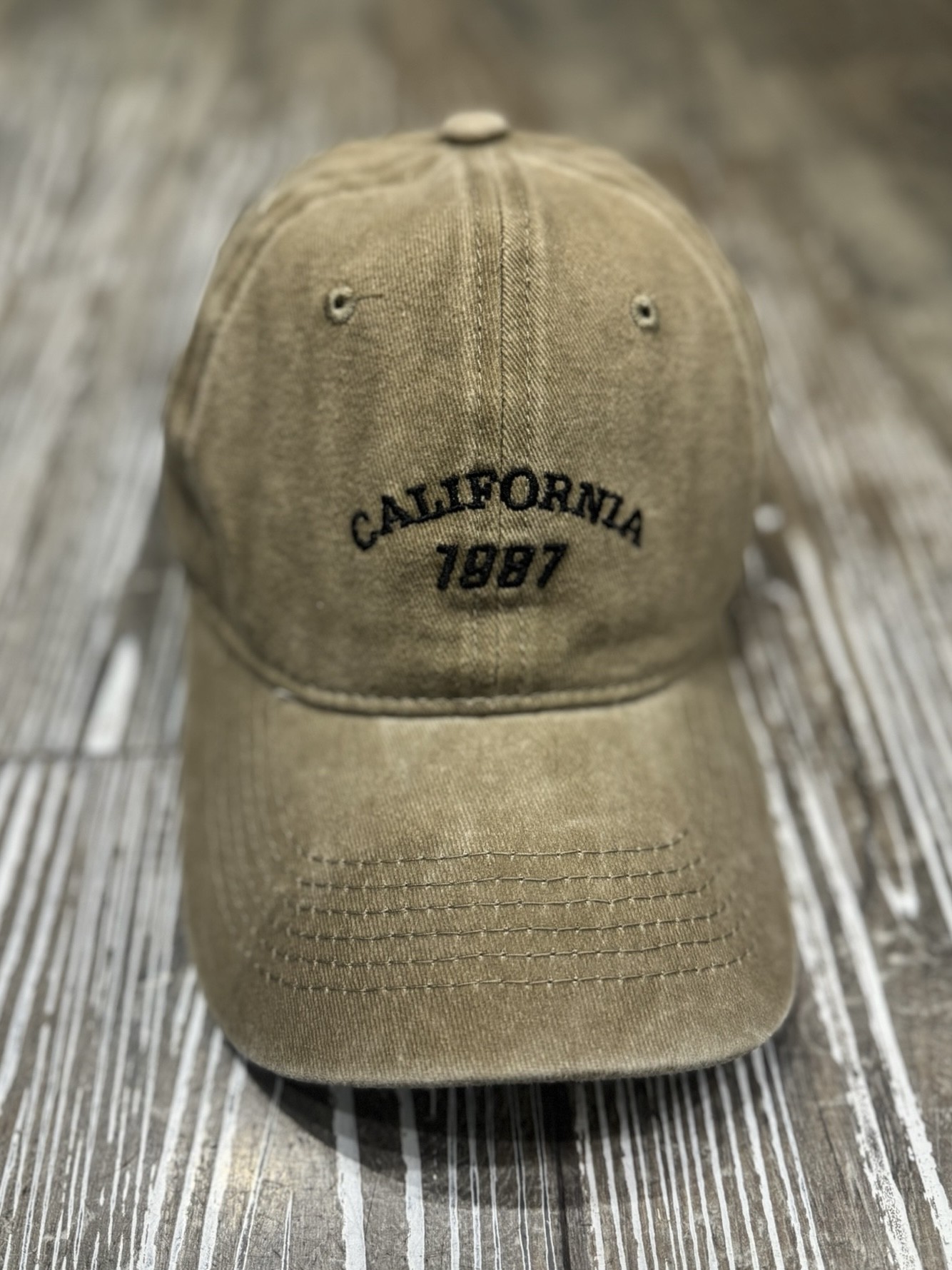 Casquette California camel