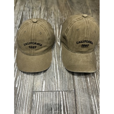 Casquette California camel