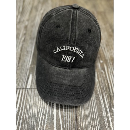 Casquette California noire