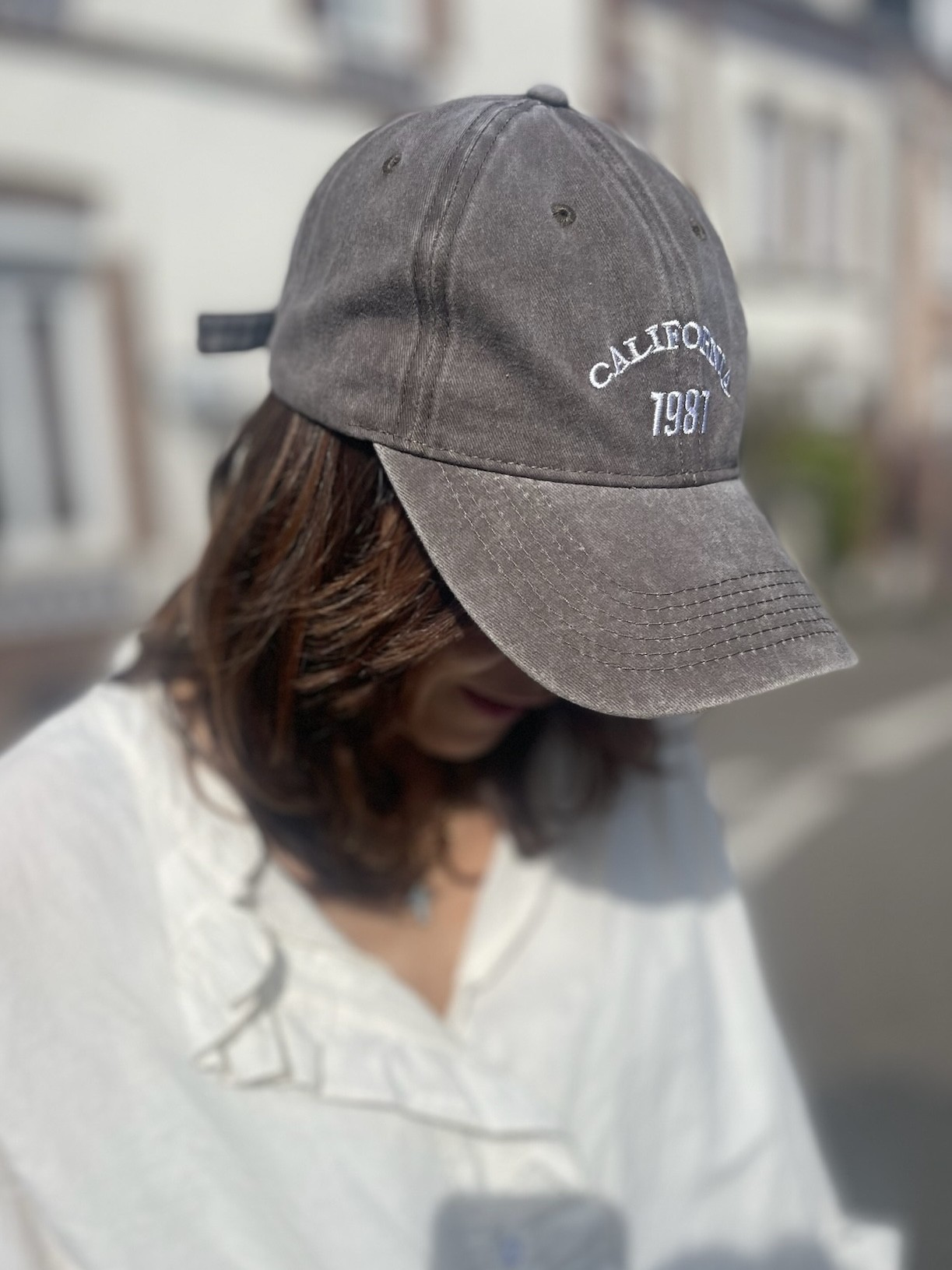 Casquette California choco