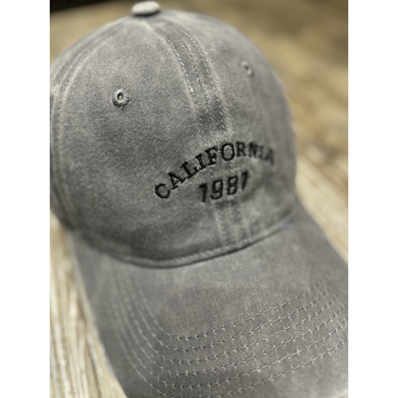 Casquette California grise