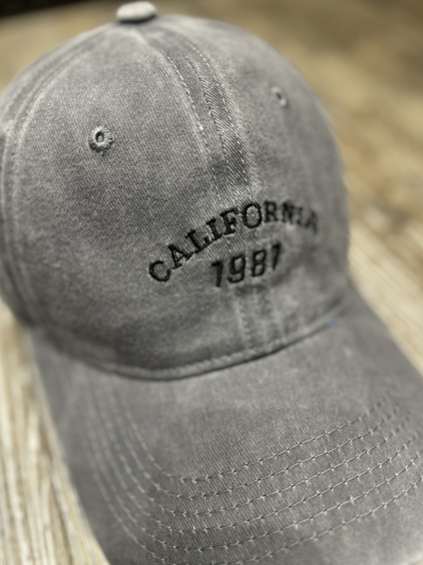 Casquette California grise