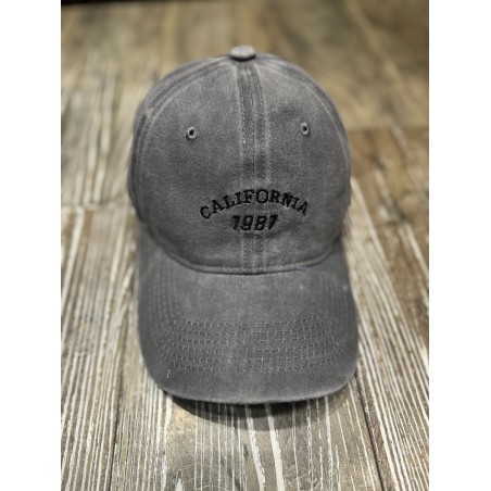 Casquette California grise