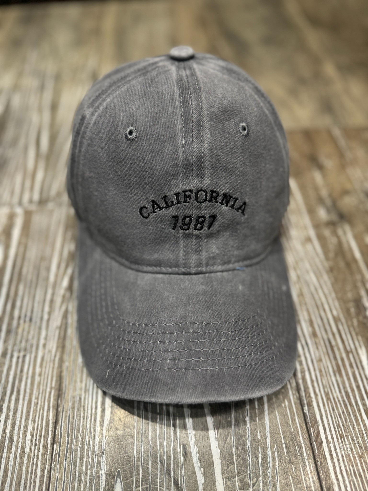 Casquette California grise