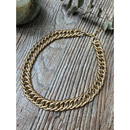 Collier maillons gold