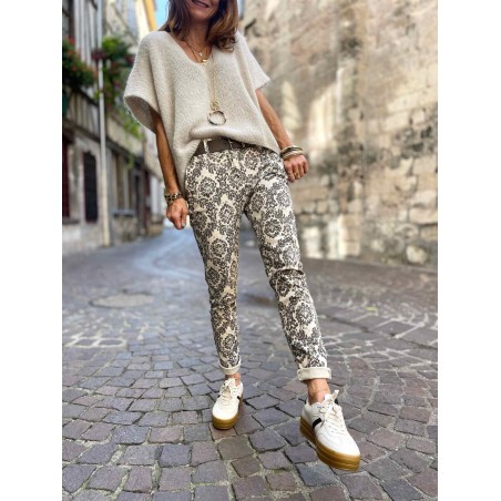 Chino arabesque choco