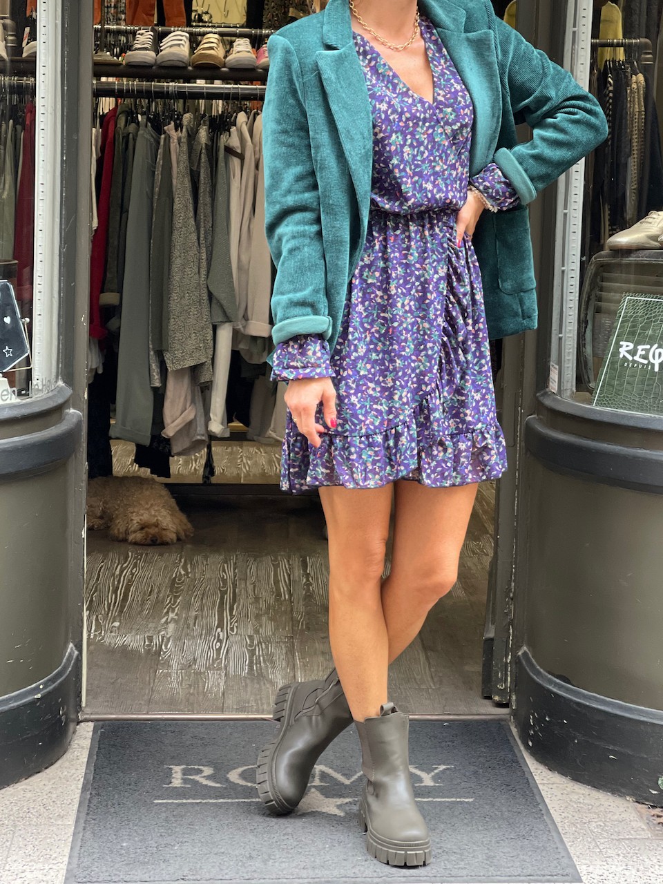 Robe liberty Mauve