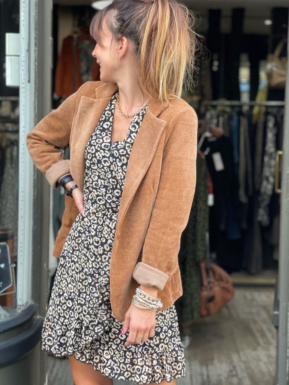 Robe courte Léo