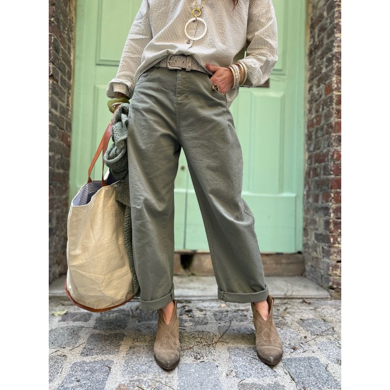 Pantalon ballon kaki