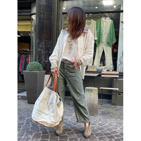 Pantalon ballon kaki