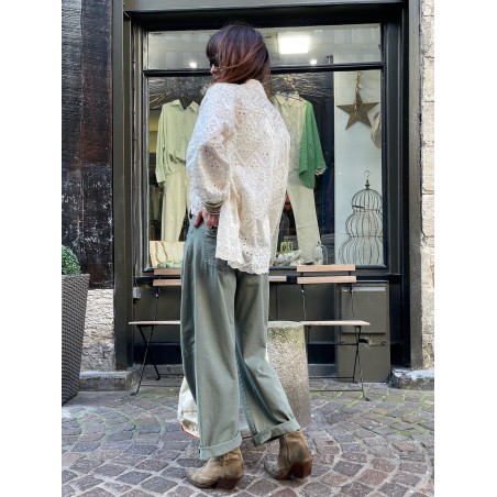 Pantalon ballon kaki