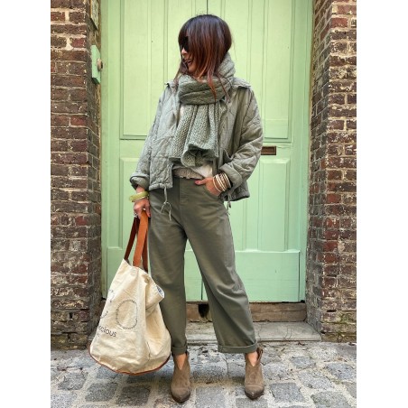 Pantalon ballon kaki