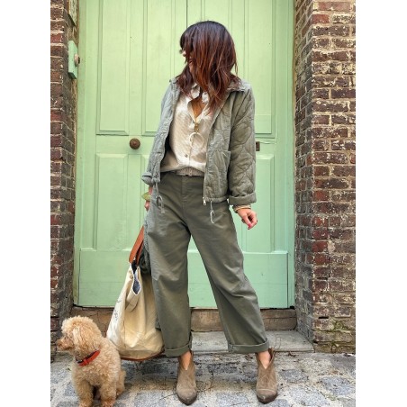 Pantalon ballon kaki