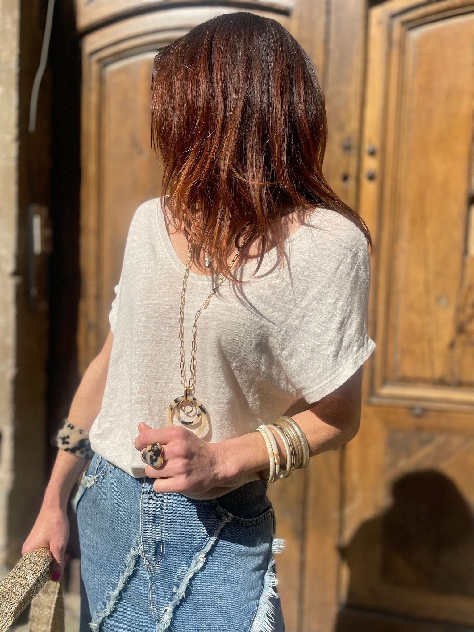 Top lin beige