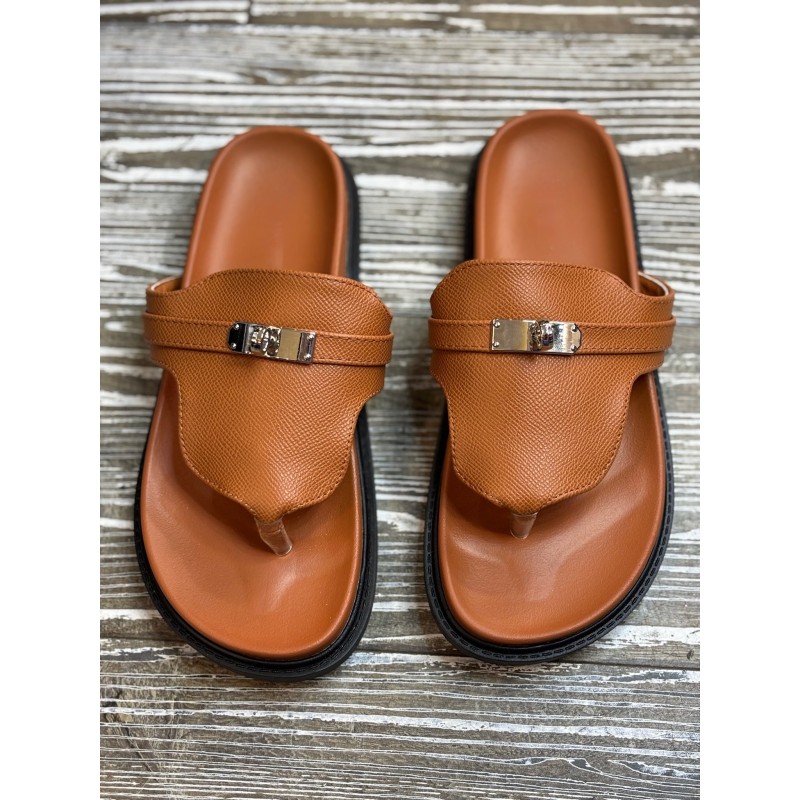 Sandales simili camel