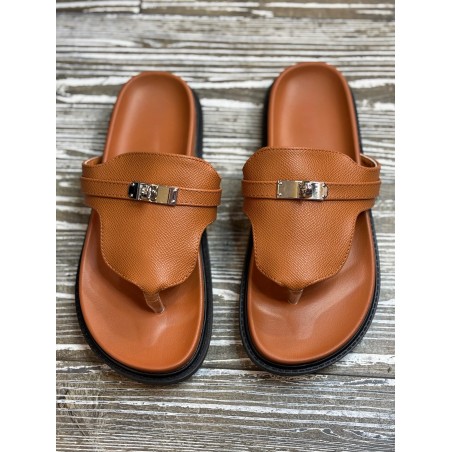 Sandales simili camel
