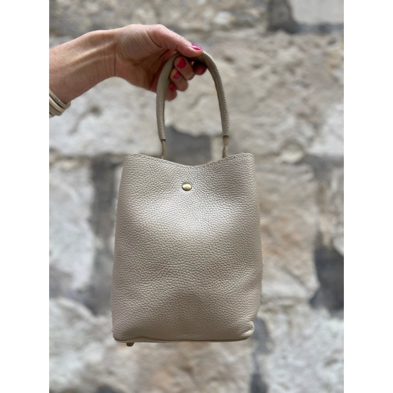 Sac sceau beige