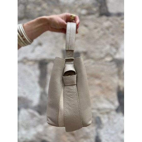 Sac sceau beige