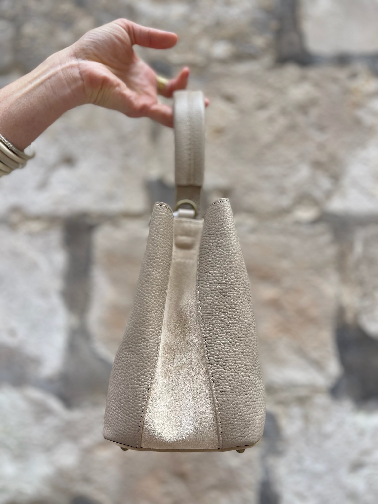 Sac sceau beige