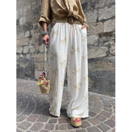 Pantalon palmier beige