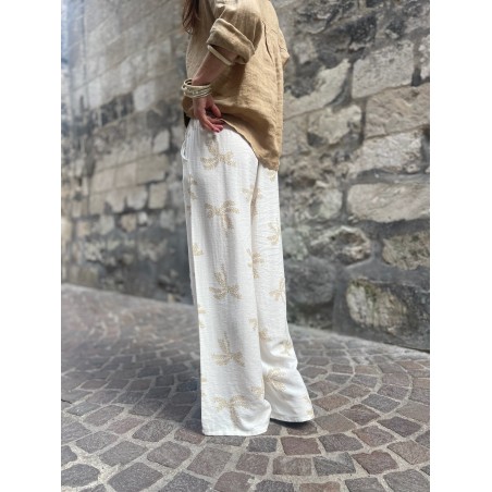Pantalon palmier beige
