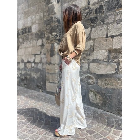 Pantalon palmier beige