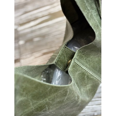 Sac kaki à franges