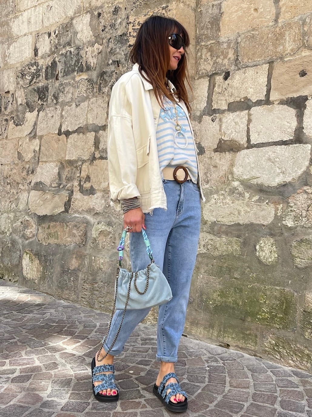 Top ROCK & ROLL bleu
