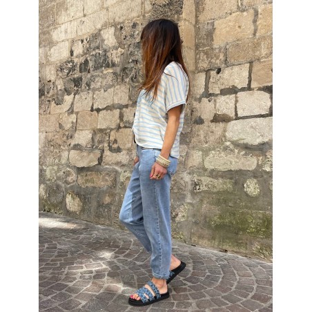 Jean mom denim