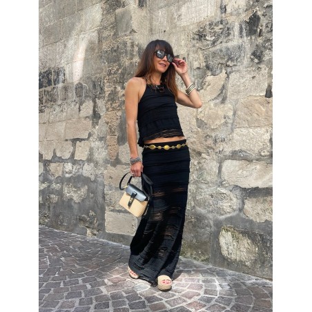 Sac rotin noir