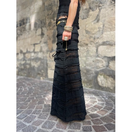 Ensemble noir dentelle