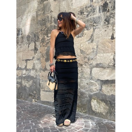 Ceinture bijou maillons gold