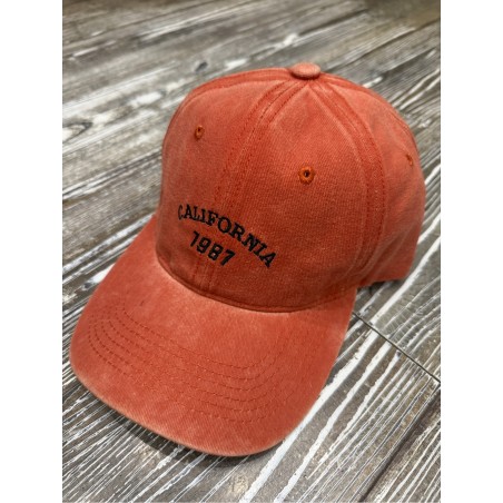 Casquette California orange
