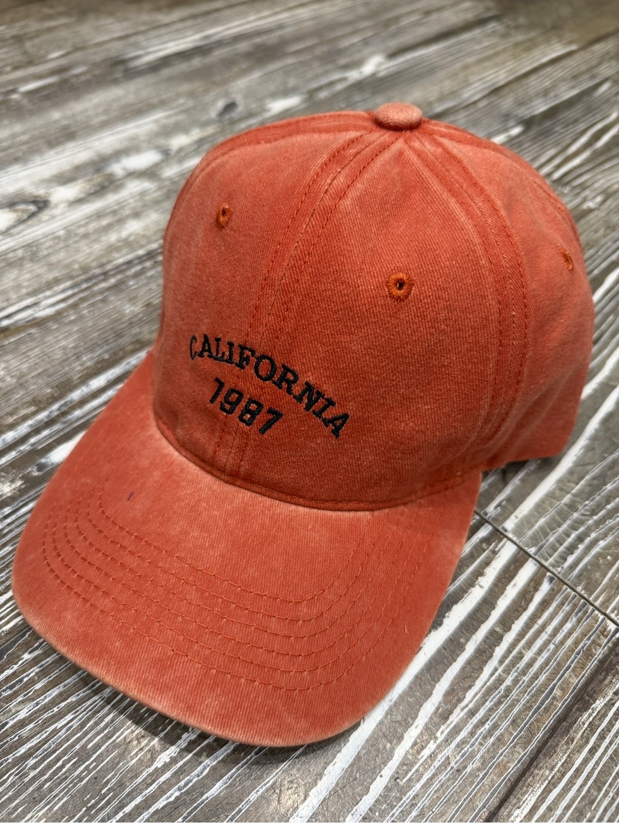 Casquette California orange