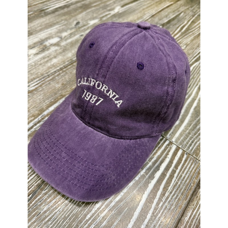 Casquette California violette