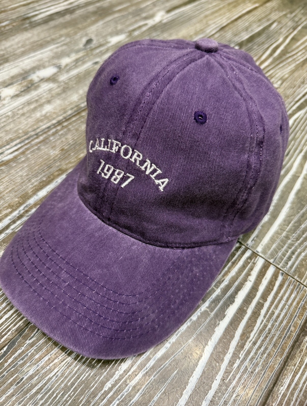 Casquette California violette