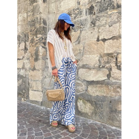 Casquette bleu jean